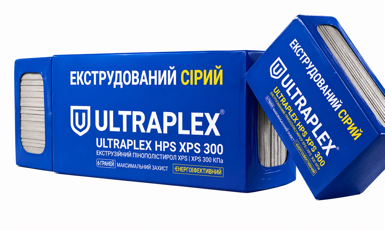 Пінополістирол екструдований сірий ULTRAPLEX 1185*550*30мм (з пазом)